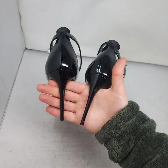 CHRISTIAN LOUBOUTIN Lock Patent Ankle Strap Pump - Picture 10 of 11